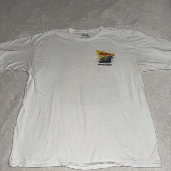 In N Out T Shirt Men XL White 2018 70th Anniversary Ferris Wheel Burger Graphic - Picture 1 of 7